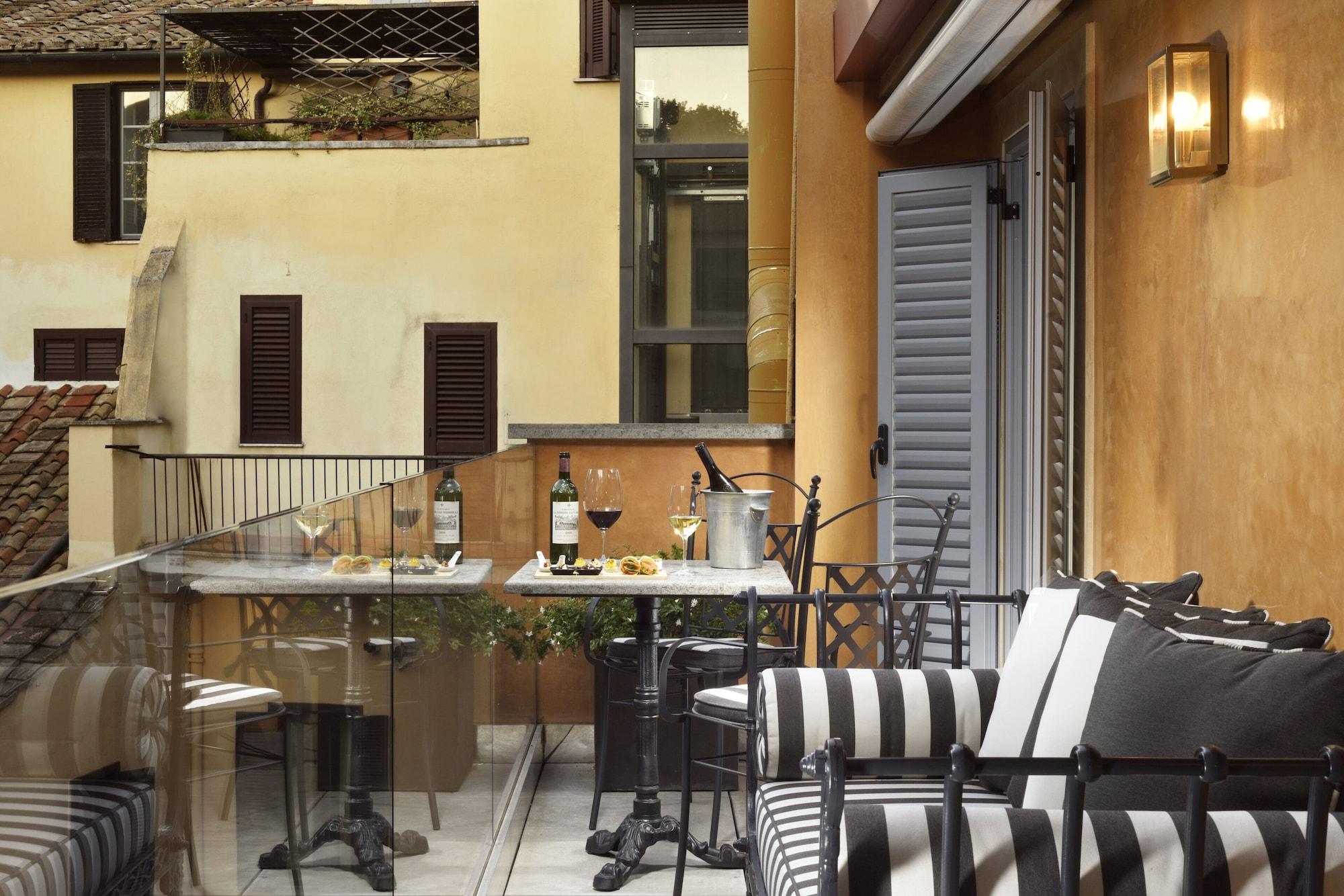 Hotel De' Ricci - Small Luxury Hotels Of The World Róma Kültér fotó